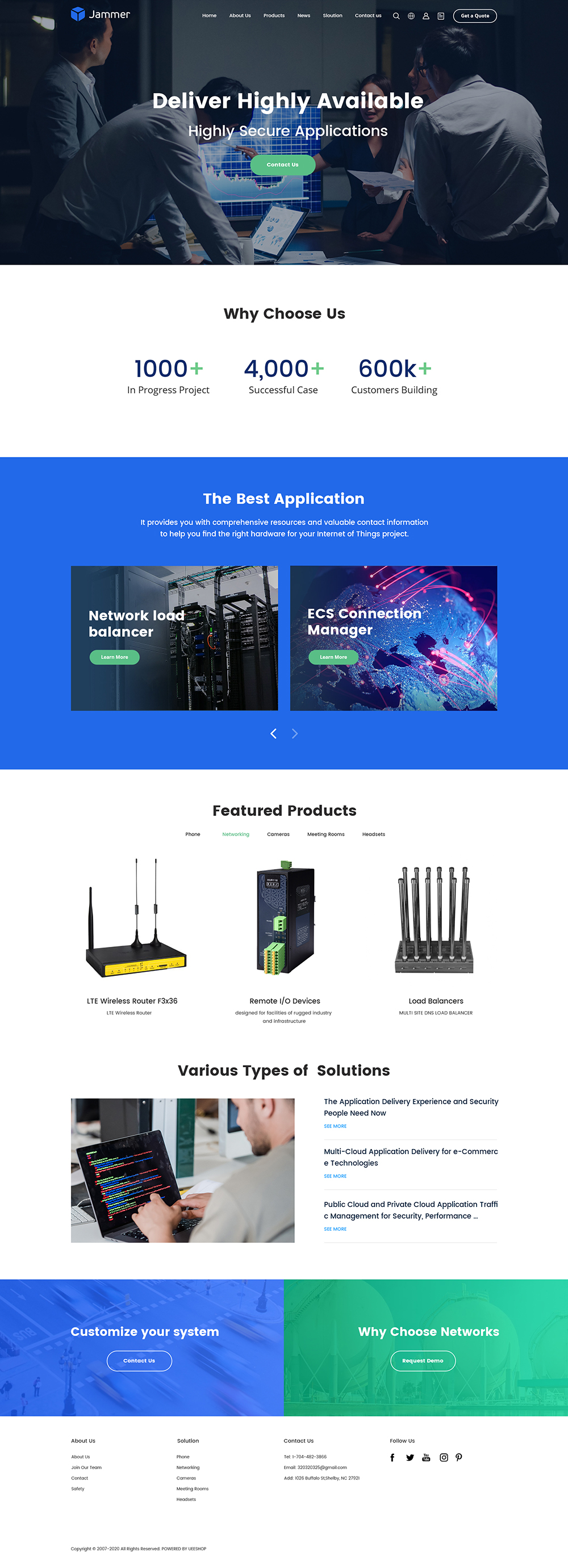 英语电子产品跨境B2B网站