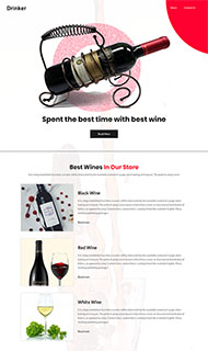 葡萄酒商品外贸网站