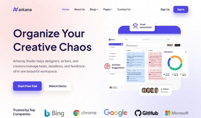 创意团队CRM平台网站