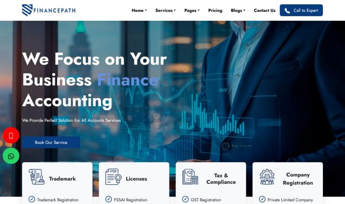 全方位财务与会计服务网站
