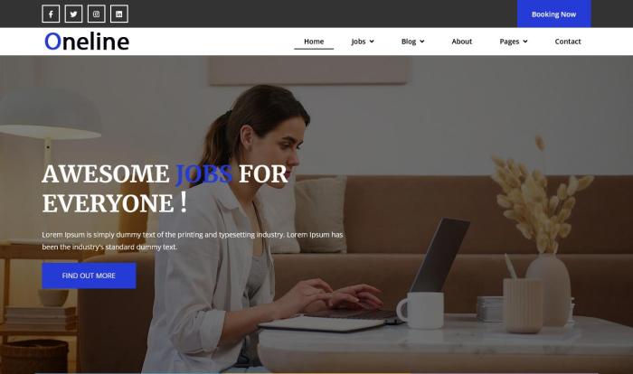 全球工作机会与职业服务平台网站